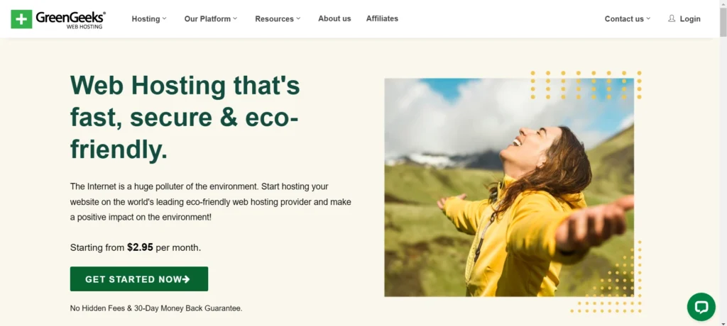 GreenGeeks - Web Hosting that's fast, secure & eco-friendly.